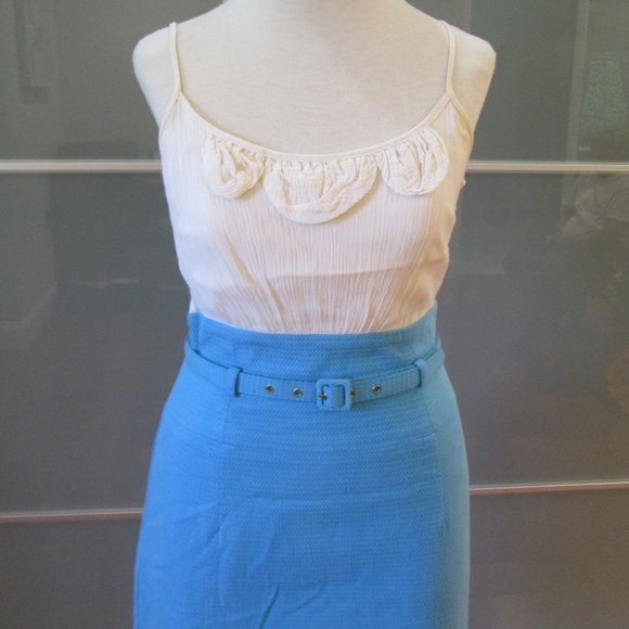 Trina Turk Belted Pencil Color Block Sundress - Picture 2 of 7